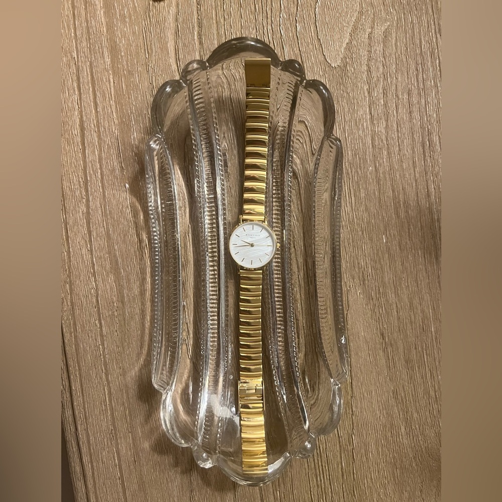 Rosefield Edit Gold Watch